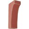 Ekena Millwork 3 1/2"W x 6"D x 12"H Clarksville Wood Vintage Decor Bracket, Salvage Red BKTWD04X06X12CVRD - alternate 1